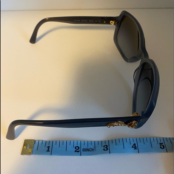 Dolce and Gabbana Gold Flower Sunglasses - Picture 6 of 10